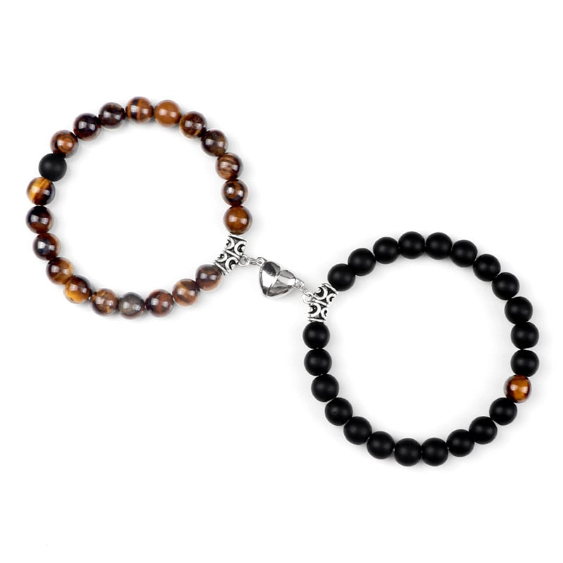 Pulseiras magnéticas com pedrinhas - Simba Store