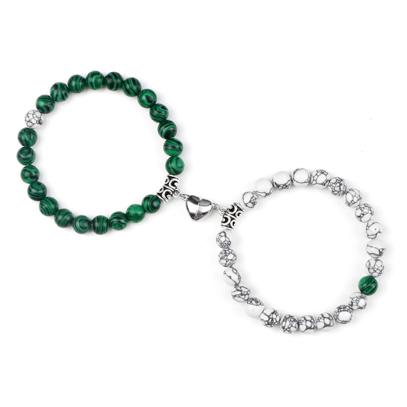 Pulseiras magnéticas com pedrinhas - Simba Store