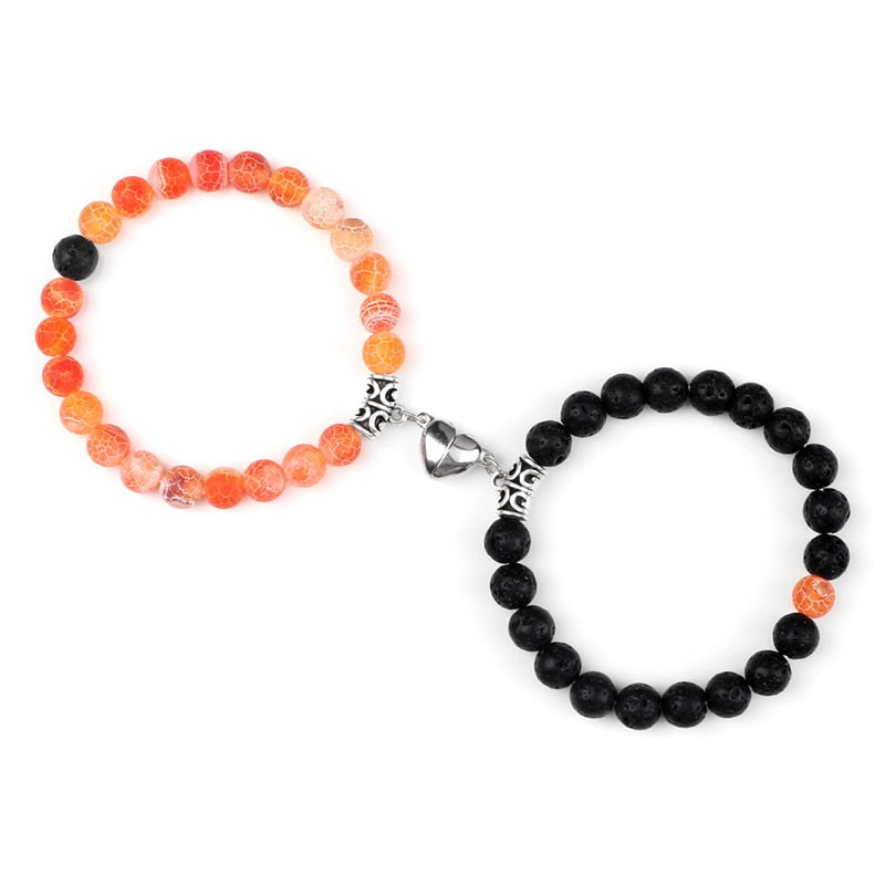 Pulseiras magnéticas com pedrinhas - Simba Store