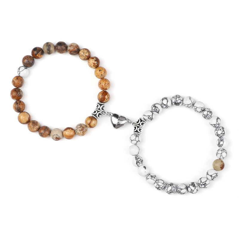 Pulseiras magnéticas com pedrinhas - Simba Store