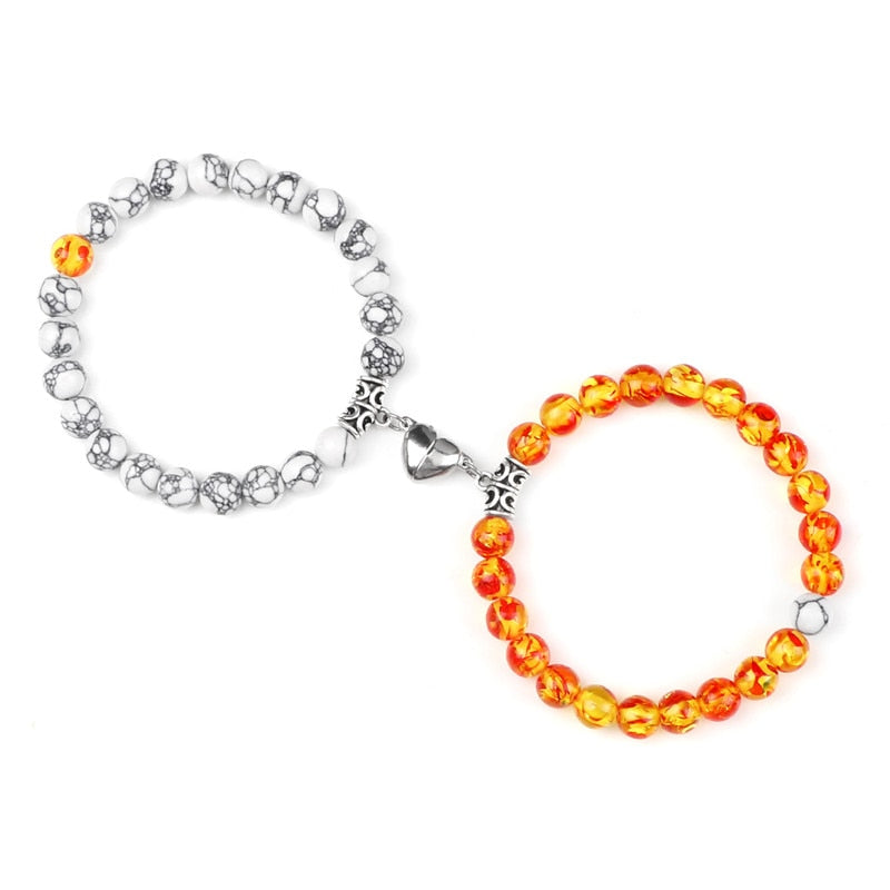 Pulseiras magnéticas com pedrinhas - Simba Store